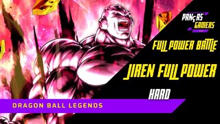 COMO VENCER O JIREN FULL POWER NA FULL POWER BATTLE - MODO HARD - DRAGON BALL LEGENDS