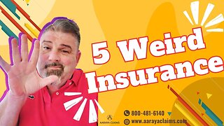 Top 5 Weirdest Insurance Policies You Never Knew Existed!