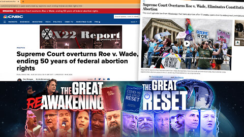 Supreme Court Overturns Roe v. Wade!!! + Interview w/ X22 Dave | WHO Declaring Monkeypox Emergency?