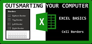 Excel Basics - Cell Borders