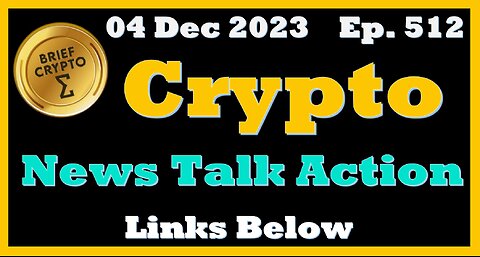 #CRYPTO #AI Best BRIEF CRYPTO VIDEO News Talk Action #Bitcoin Halving Cycles