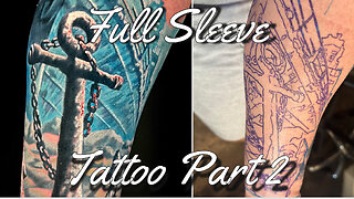 Full sleeve tattoo part 2