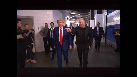 Trump Trolling - Appears at UFC 302 after Cabal Guilty Verdict