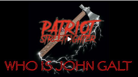 PATRIOT STREET FIGHTER W/ A EPIC REVEAL IN THE BATTLE AGAINST THE DEEP STATE. TY JGANON & SGANON