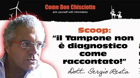 Il tampone non è "diagnostico" come raccontato