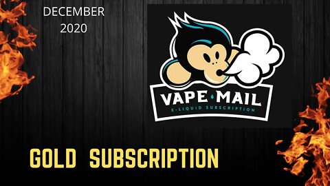 VAPE MAIL DECEMBER 2020 GOLD SUBSCRIPTION