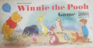 Walt Disney's Winnie the Pooh Board Game (1964, Parker Brothers) -- What's Inside