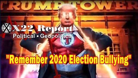 X22 Report - Remember 2020 Election Bullying, Important, Trump Warns Biden On Presidential Immunity