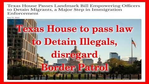 Is Texas Now Allowed to Arrest Illegals Crossing into Texas