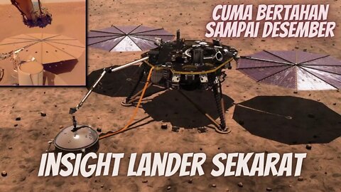Wahana InSight Lander Milik NASA Sedang Berada di Penghujung Hidup