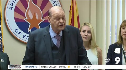 Superintendent Tom Horne defends transgender ban in sports