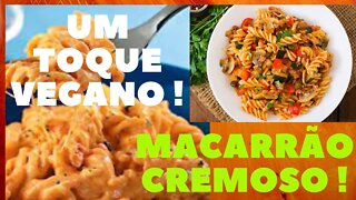 Macarrão Cremoso Em Pouco Minutos