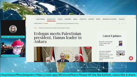 How Erdogan Met Palestinian President and Hamas Leader In Ankara (clip)