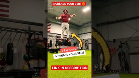3 EXERCISES TO INCREASE YOUR VERT🏀🚀 #Shorts