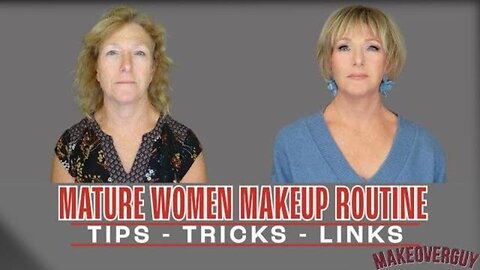 How To Do Makeup Like A Mature Woman: Makeoverguy Makeup Application