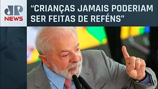 Lula faz apelo à ONU em defesa das crianças envolvidas na guerra Israel-Hamas