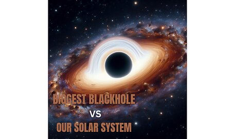 What If the Universe's Biggest Black Hole Invaded Our Solar System?