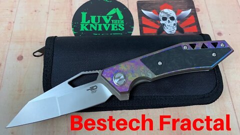 Bestech Fractal Knife Discussion & disassembly