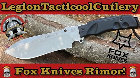 Fox Knives Rimor #foxknives @FOX KNIVES #edc #bushcraft #shorts #outdoors #bowieknife #combatknife