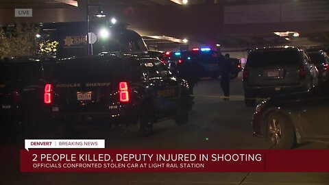 2 shot and killed by Douglas County deputies at Lone Tree RTD station