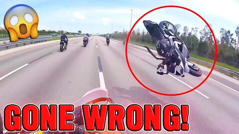Motorcycle Racing GONE WRONG! - BEST ROAD RAGE, CRASHES, CLOSE CALLS OF 2022 [Ep.15]