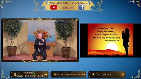 Oak Hill Church of Christ 10-01-23 Worship Stream Live!