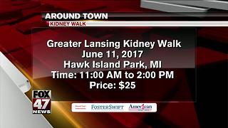 Around Town 6/9/2017: Greater Lansing Kidney Walk