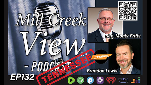 Mill Creek View Tennessee Podcast EP132 Monty Fritts & Brandon Lewis Interviews 9 21 23