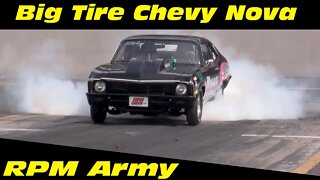Big Tire Massacre Nova Drag Racing