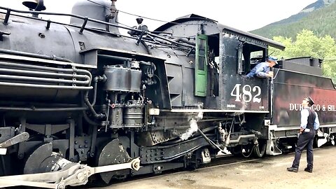 Durango & Silverton Narrow Gauge Railroad Steam Locomotive Train Ride Million Dollar Highway