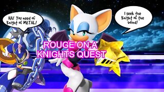 Rouge is after "THE KNIGHT OF THE WIND" / Sonic Forces