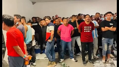 750 migrantes detenidos en un Centro de Procesamiento de la Patrulla Fronteriza en El Paso