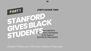 Stanford gives black students preference on bus rides and movie tickets, prompting complaint