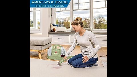 BISSELL Little Green Multi-Purpose Portable Carpet and Upholstery Cleaner