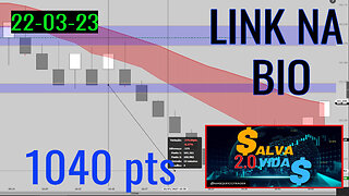 Entrada do Indicador Salva Vidas em 22/03/2023 - Masqueico Trader