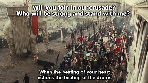 Will You Join in Our Crusade? Who Will Be Strong and Stand With Me?