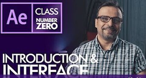 After Effects Class ZERO Introduction and Interface - Urdu / Hindi