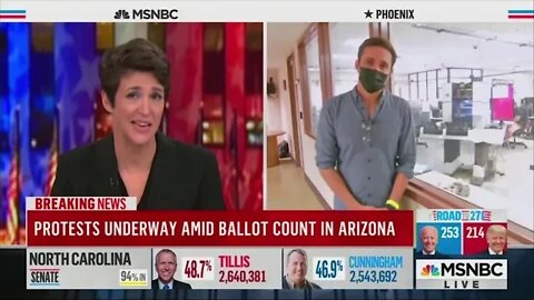 BUSTED: CNN & MSNBC Repeatedly Lie about Peaceful #Trump Protesters in Arizona