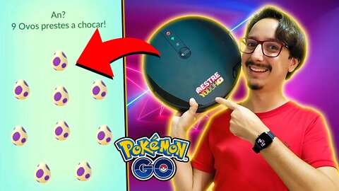 NOVO DeFit! SEM RISCO DE BAN! Robô Chocadeira! 9 Ovos de 10Km! Pokémon GO