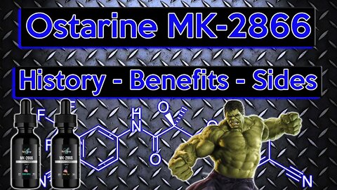 MK-2866 Ostarine - Benefits, Sides & History | Cutting / Maintenance SARM
