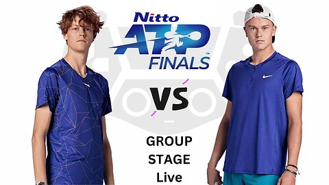 Jannik Sinner vs Holger Rune | Nitto ATP Finals 2023 Group Stage Game Live Today