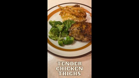 DELICIOUS CHICKEN THIGH MEAL