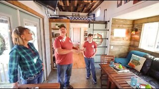 Amazing 5th Wheel Tiny House DIY Build