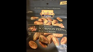 Slightly Buzzed Scorpion Pepper Pistachios Review