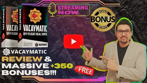 VacayMatic Review⚡💻📲CREATE 100% DFY Automated FLIGHT Deal Finder Sites📲💻⚡Get FREE +350 Bonuses💲💰💸