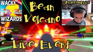 AndersonPlays Roblox Wacky Wizards 🌋BEAN VOLCANO EVENT! UPDATE and Coconut Potions
