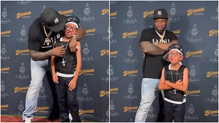 50 Cent makes a young fans day