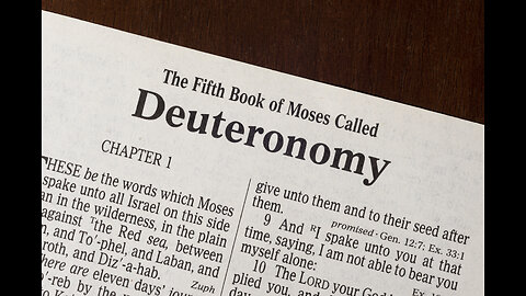 Deuteronomy 3:21-29 (Speak No More to Me of This Matter)