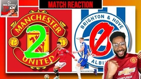 Man United Fan Reacts | Man United 2-0 Brighton | Manchester United v Brighton | Ivorian Spice