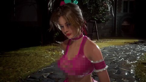 Resident Evil 2 Remake Claire Cheerleader [4K]